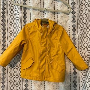 Toddler Yellow Rain Jacket 18-24 Old Navy